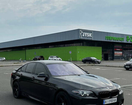 Черный БМВ 5 Серия, объемом двигателя 2 л и пробегом 187 тыс. км за 16000 $, фото 1 на Automoto.ua