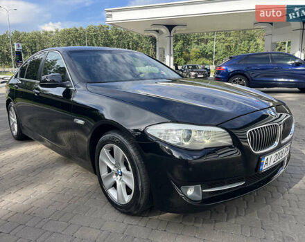 Чорний БМВ 5 Серія, об'ємом двигуна 2 л та пробігом 180 тис. км за 13500 $, фото 5 на Automoto.ua