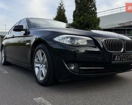 Черный БМВ 5 Серия, объемом двигателя 2 л и пробегом 170 тыс. км за 12650 $, фото 3 на Automoto.ua