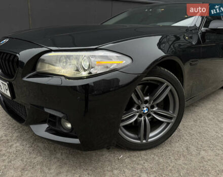 Черный БМВ 5 Серия, объемом двигателя 3 л и пробегом 200 тыс. км за 18950 $, фото 1 на Automoto.ua