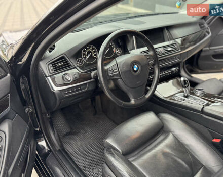 Черный БМВ 5 Серия, объемом двигателя 2 л и пробегом 215 тыс. км за 15800 $, фото 9 на Automoto.ua