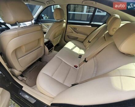 Черный БМВ 5 Серия, объемом двигателя 2 л и пробегом 198 тыс. км за 15500 $, фото 12 на Automoto.ua