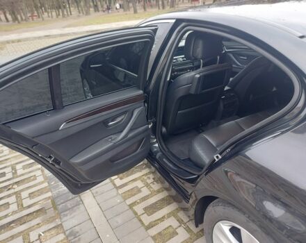 Черный БМВ 5 Серия, объемом двигателя 2 л и пробегом 191 тыс. км за 12000 $, фото 4 на Automoto.ua