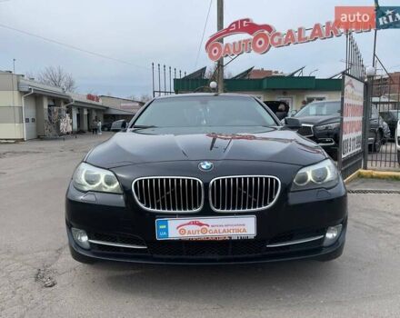 Чорний БМВ 5 Серія, об'ємом двигуна 2 л та пробігом 240 тис. км за 12799 $, фото 1 на Automoto.ua
