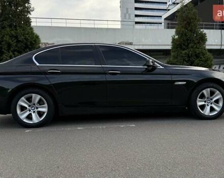 Черный БМВ 5 Серия, объемом двигателя 2 л и пробегом 170 тыс. км за 12650 $, фото 4 на Automoto.ua