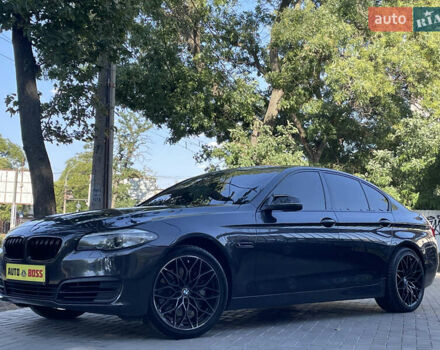 Черный БМВ 5 Серия, объемом двигателя 3 л и пробегом 177 тыс. км за 17999 $, фото 1 на Automoto.ua