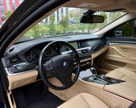 Чорний БМВ 5 Серія, об'ємом двигуна 2 л та пробігом 132 тис. км за 14300 $, фото 10 на Automoto.ua