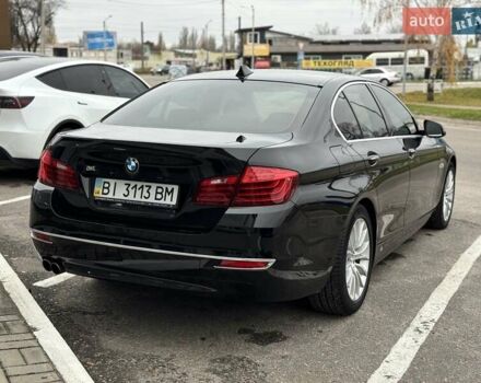 Чорний БМВ 5 Серія, об'ємом двигуна 2 л та пробігом 160 тис. км за 16800 $, фото 6 на Automoto.ua