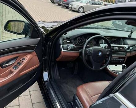 Черный БМВ 5 Серия, объемом двигателя 2 л и пробегом 195 тыс. км за 12500 $, фото 4 на Automoto.ua