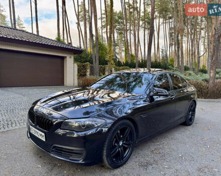 Чорний БМВ 5 Серія, об'ємом двигуна 2 л та пробігом 284 тис. км за 13300 $, фото 1 на Automoto.ua