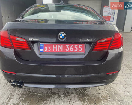 БМВ 5 Серия 2013 в Владимир-Волынский на Automoto.ua Черный БМВ 5 Серия, объемом двигателя 2 л и пробегом 236 тыс. км за 9950 $, фото 5 на Automoto.ua