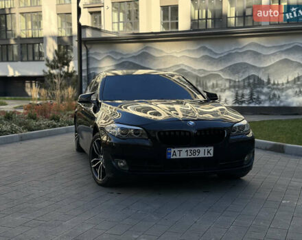 Чорний БМВ 5 Серія, об'ємом двигуна 2 л та пробігом 328 тис. км за 12900 $, фото 4 на Automoto.ua