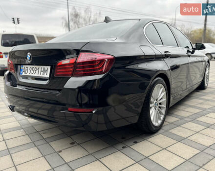 Черный БМВ 5 Серия, объемом двигателя 2 л и пробегом 215 тыс. км за 15800 $, фото 3 на Automoto.ua