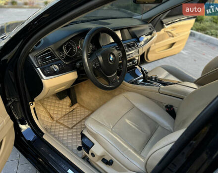 Чорний БМВ 5 Серія, об'ємом двигуна 2 л та пробігом 328 тис. км за 12900 $, фото 16 на Automoto.ua