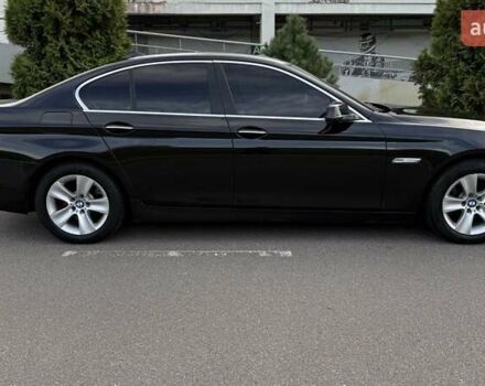 Черный БМВ 5 Серия, объемом двигателя 2 л и пробегом 170 тыс. км за 12650 $, фото 6 на Automoto.ua