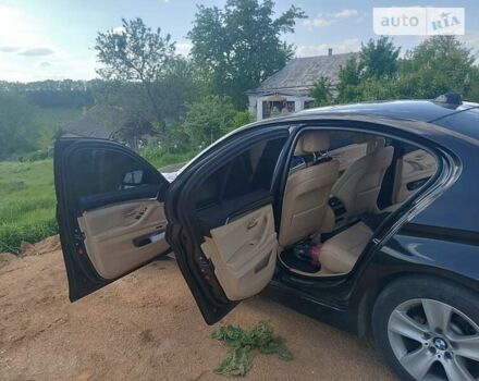 Чорний БМВ 5 Серія, об'ємом двигуна 2 л та пробігом 240 тис. км за 11000 $, фото 1 на Automoto.ua