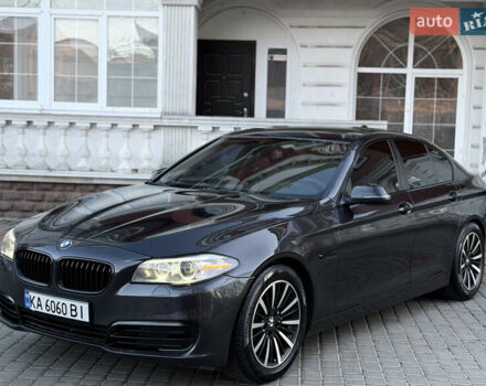 Черный БМВ 5 Серия, объемом двигателя 2 л и пробегом 220 тыс. км за 13800 $, фото 2 на Automoto.ua