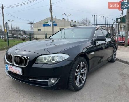 Чорний БМВ 5 Серія, об'ємом двигуна 2 л та пробігом 240 тис. км за 12799 $, фото 3 на Automoto.ua