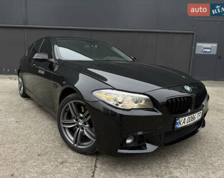 Черный БМВ 5 Серия, объемом двигателя 3 л и пробегом 200 тыс. км за 18950 $, фото 4 на Automoto.ua
