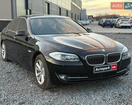 Черный БМВ 5 Серия, объемом двигателя 2 л и пробегом 260 тыс. км за 13640 $, фото 4 на Automoto.ua