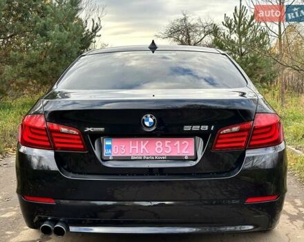 Черный БМВ 5 Серия, объемом двигателя 2 л и пробегом 130 тыс. км за 13450 $, фото 6 на Automoto.ua
