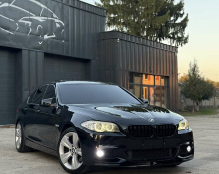 Чорний БМВ 5 Серія, об'ємом двигуна 2 л та пробігом 350 тис. км за 14600 $, фото 2 на Automoto.ua