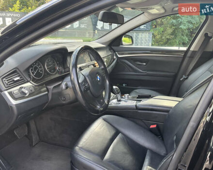 Чорний БМВ 5 Серія, об'ємом двигуна 2 л та пробігом 180 тис. км за 13500 $, фото 11 на Automoto.ua