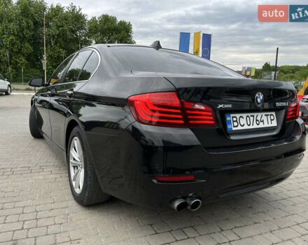 Черный БМВ 5 Серия, объемом двигателя 2 л и пробегом 142 тыс. км за 12650 $, фото 7 на Automoto.ua