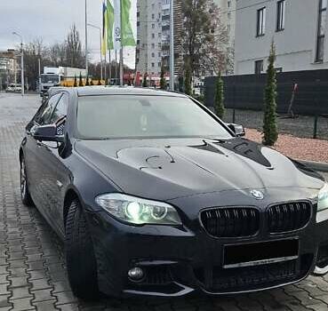 Черный БМВ 5 Серия, объемом двигателя 2 л и пробегом 276 тыс. км за 14900 $, фото 4 на Automoto.ua