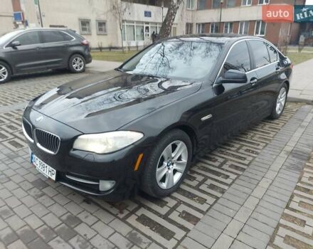 Черный БМВ 5 Серия, объемом двигателя 2 л и пробегом 189 тыс. км за 13500 $, фото 1 на Automoto.ua