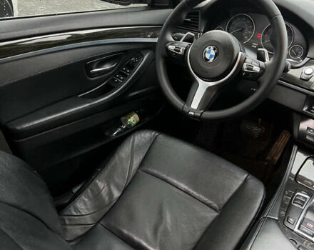 Черный БМВ 5 Серия, объемом двигателя 2 л и пробегом 170 тыс. км за 12800 $, фото 5 на Automoto.ua