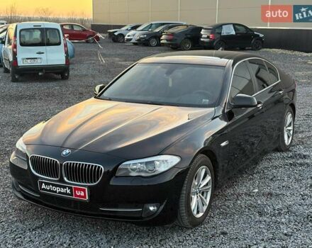 Черный БМВ 5 Серия, объемом двигателя 2 л и пробегом 260 тыс. км за 13640 $, фото 1 на Automoto.ua