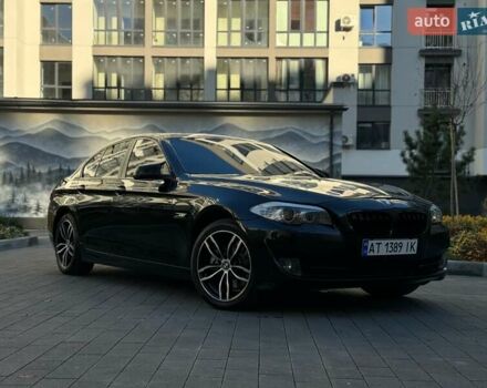 Чорний БМВ 5 Серія, об'ємом двигуна 2 л та пробігом 328 тис. км за 12900 $, фото 2 на Automoto.ua