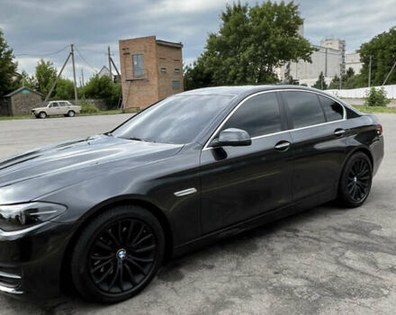Черный БМВ 5 Серия, объемом двигателя 2 л и пробегом 225 тыс. км за 14000 $, фото 1 на Automoto.ua