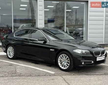 Чорний БМВ 5 Серія, об'ємом двигуна 2 л та пробігом 160 тис. км за 16800 $, фото 4 на Automoto.ua