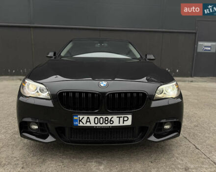 Черный БМВ 5 Серия, объемом двигателя 3 л и пробегом 200 тыс. км за 18950 $, фото 2 на Automoto.ua