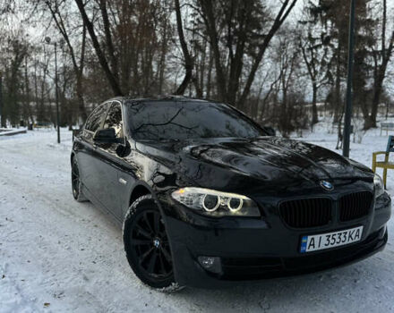 Черный БМВ 5 Серия, объемом двигателя 2 л и пробегом 195 тыс. км за 18800 $, фото 1 на Automoto.ua
