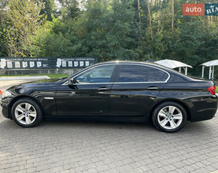 Чорний БМВ 5 Серія, об'ємом двигуна 2 л та пробігом 180 тис. км за 13500 $, фото 10 на Automoto.ua