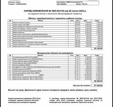 Чорний БМВ 5 Серія, об'ємом двигуна 2.98 л та пробігом 170 тис. км за 17400 $, фото 10 на Automoto.ua