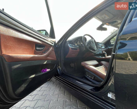 Черный БМВ 5 Серия, объемом двигателя 3 л и пробегом 184 тыс. км за 16300 $, фото 14 на Automoto.ua