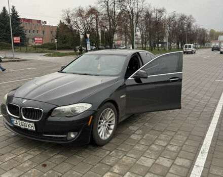 Чорний БМВ 5 Серія, об'ємом двигуна 2.98 л та пробігом 251 тис. км за 15000 $, фото 1 на Automoto.ua