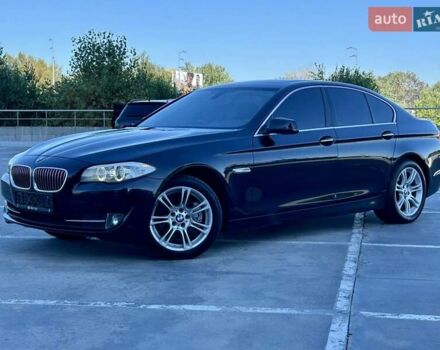 Чорний БМВ 5 Серія, об'ємом двигуна 2 л та пробігом 226 тис. км за 14700 $, фото 1 на Automoto.ua