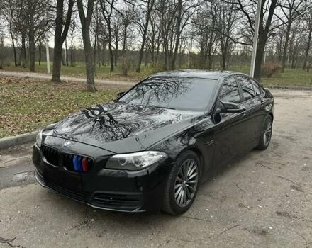 Черный БМВ 5 Серия, объемом двигателя 2 л и пробегом 230 тыс. км за 15500 $, фото 1 на Automoto.ua