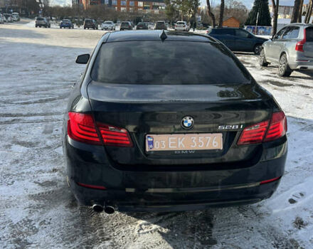 Черный БМВ 5 Серия, объемом двигателя 2 л и пробегом 220 тыс. км за 13499 $, фото 6 на Automoto.ua
