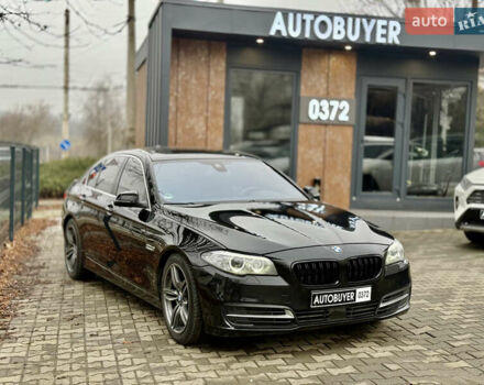 Черный БМВ 5 Серия, объемом двигателя 2 л и пробегом 210 тыс. км за 17000 $, фото 1 на Automoto.ua