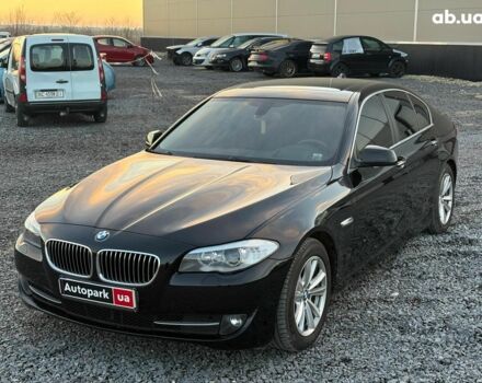 Черный БМВ 5 Серия, объемом двигателя 2 л и пробегом 260 тыс. км за 13640 $, фото 3 на Automoto.ua