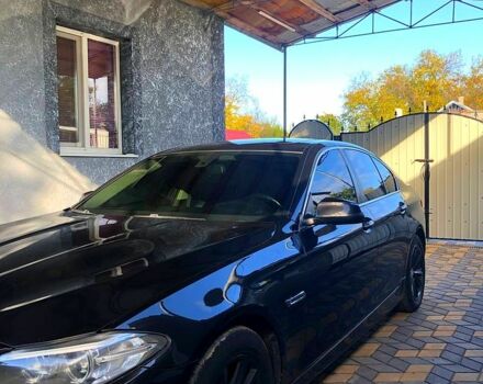 Черный БМВ 5 Серия, объемом двигателя 2 л и пробегом 206 тыс. км за 13700 $, фото 2 на Automoto.ua