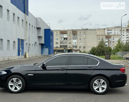 Черный БМВ 5 Серия, объемом двигателя 2 л и пробегом 207 тыс. км за 12950 $, фото 6 на Automoto.ua