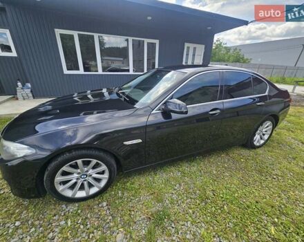 Черный БМВ 5 Серия, объемом двигателя 2 л и пробегом 198 тыс. км за 15500 $, фото 4 на Automoto.ua