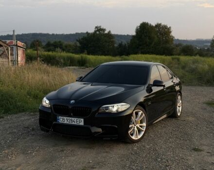 Черный БМВ 5 Серия, объемом двигателя 3 л и пробегом 198 тыс. км за 14400 $, фото 2 на Automoto.ua